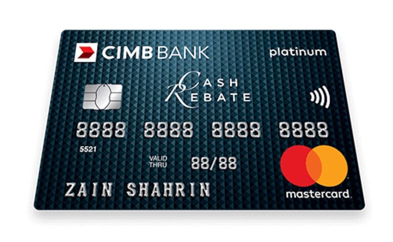 CIMB Cash Rebate Platinum 信用卡
